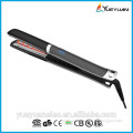 Newest fashional whole sale flat iron electric infrared hair straightener rhinestone diamond flat iron